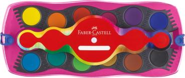 Preview: Faber-Castell Farbkasten Connector 12 Farben Einhorn